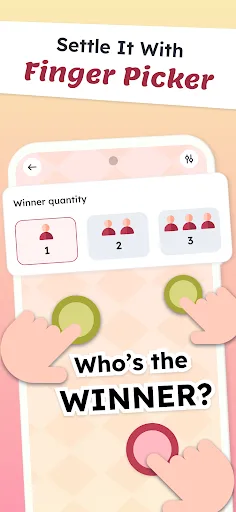 RandomX: Finger Picker & Wheel screenshot 2