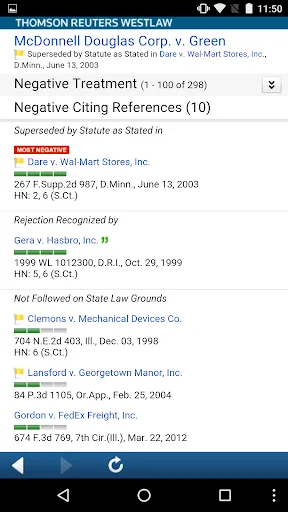 Westlaw Thomson Reuters screenshot 3