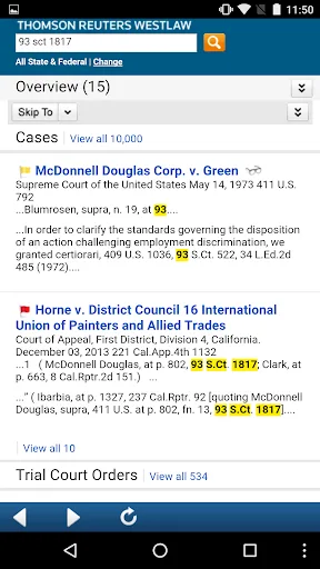 Westlaw Thomson Reuters screenshot 4