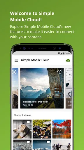 Simple Mobile Cloud screenshot 1