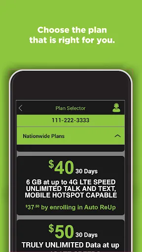 Simple Mobile My Account screenshot 5