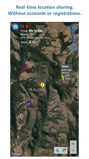 Enduro Tracker - GPS tracker screenshot 1