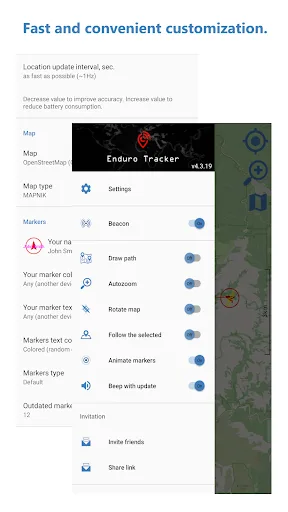 Enduro Tracker - GPS tracker screenshot 5