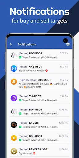 Trademind Crypto Signals screenshot 3