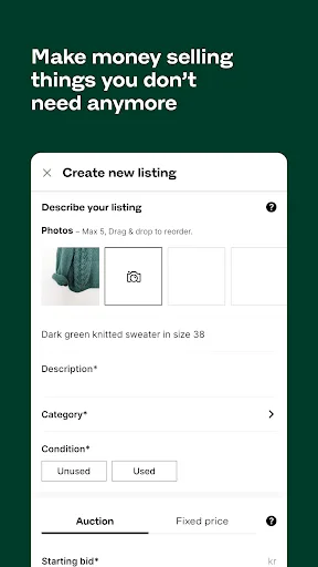 Tradera – buy & sell screenshot 3