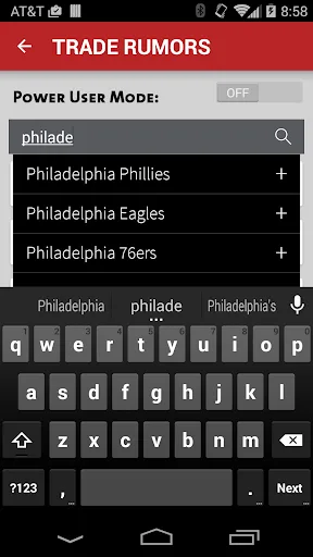 Trade Rumors screenshot 2