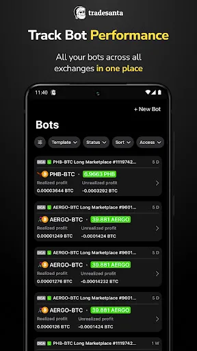 TradeSanta: Crypto Trading Bot screenshot 4