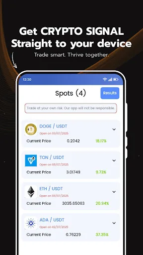 Crypto signals bitcoin Signal screenshot 2