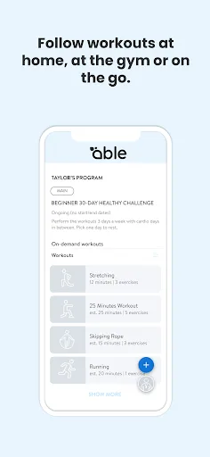 Able Coach screenshot 3