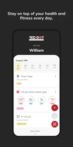 Red Dot Fitness screenshot 2