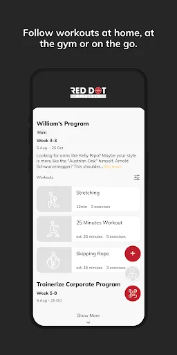 Red Dot Fitness screenshot 3