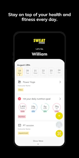 Sweat Fitness screenshot 2