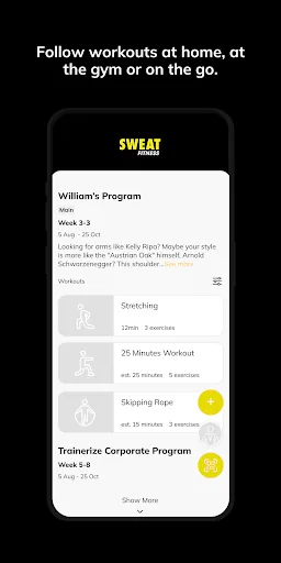Sweat Fitness screenshot 3