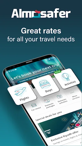 Almosafer: Flights & Stays screenshot 1