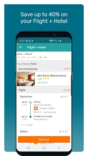 Travellink: Flights & hotels screenshot 2