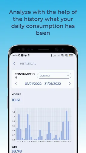 Data Consumption screenshot 2