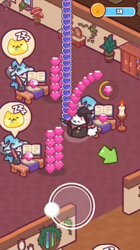Cat Magic School : Cute Tycoon screenshot 2