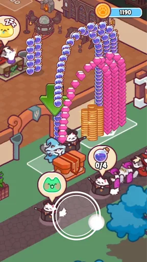 Cat Magic School : Cute Tycoon screenshot 3