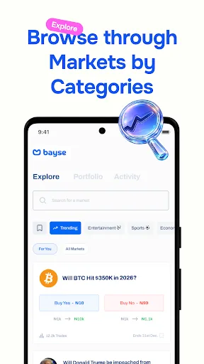 Bayse Markets screenshot 2