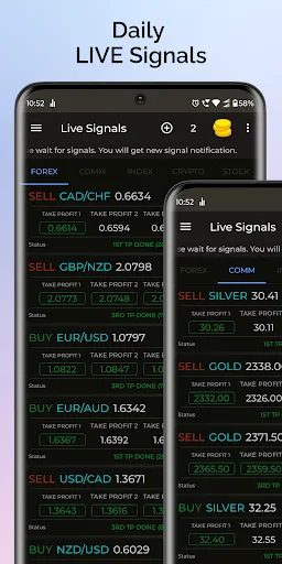 Forex Signals screenshot 1