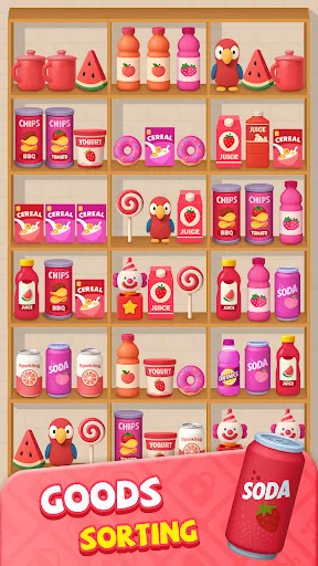 Goods Rush! 3D Sort Puzzle screenshot 3