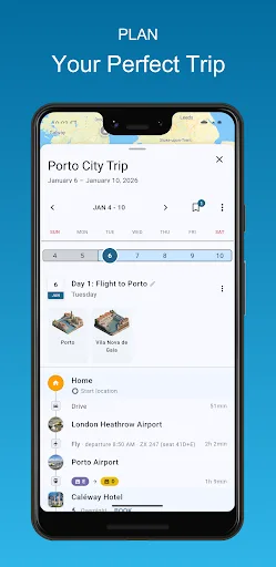 Tripomatic Planner & Maps screenshot 1
