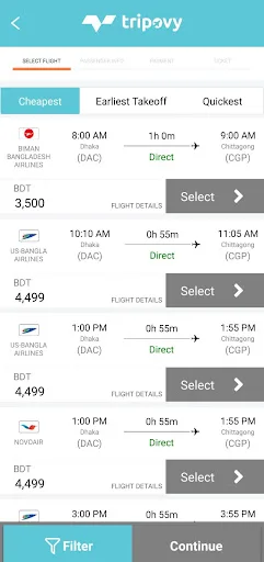 Tripovy screenshot 2