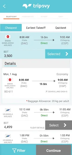 Tripovy screenshot 3