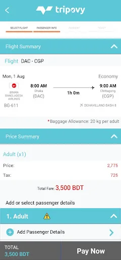 Tripovy screenshot 5