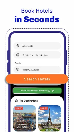 Cheap Hotels・Booking & Deals screenshot 2