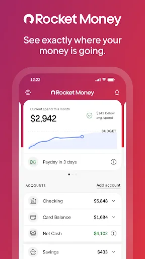 Rocket Money - Bills & Budgets screenshot 1