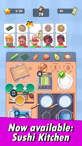 Mini Kitchen Chef: Cooking Sim screenshot 5