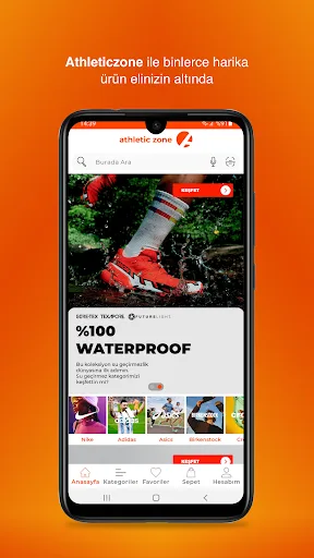 Athletic Zone App screenshot 1