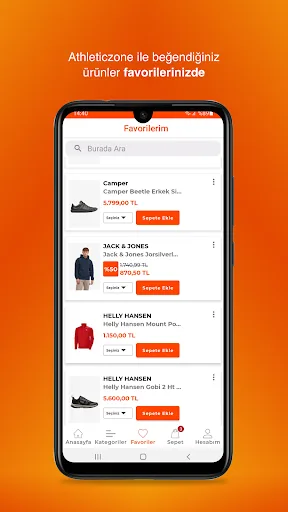 Athletic Zone App screenshot 3