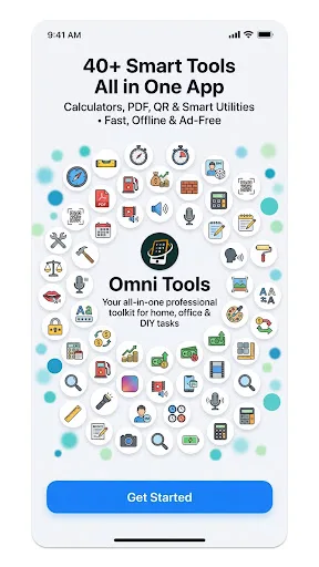 Omni Tools – All in One Tools screenshot 1