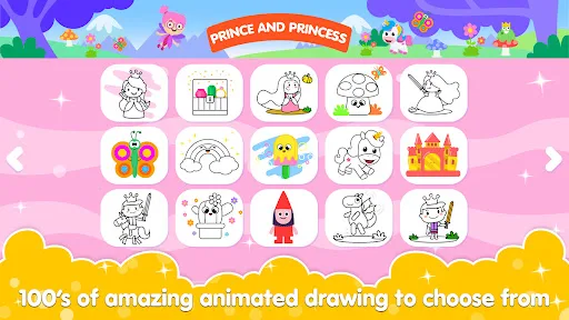Coloring and Drawing For Girls screenshot 3