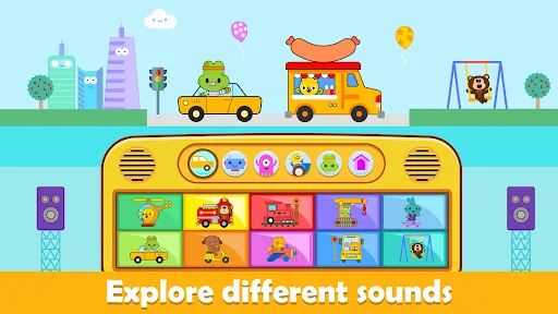 Toddler Piano and Music Games screenshot 2