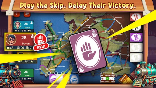 Ride On Europe: Tabletop Game screenshot 1