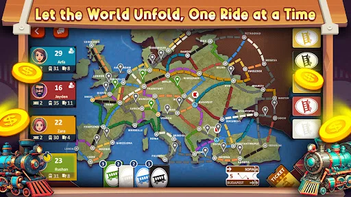 Ride On Europe: Tabletop Game screenshot 5