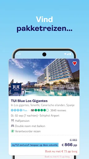 TUI: Flights, Travel & Hotels screenshot 3