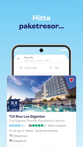 TUI Sverige boka flyg & hotell screenshot 3