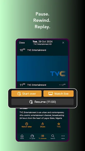 AVO TV - Live and On-Demand TV screenshot 4