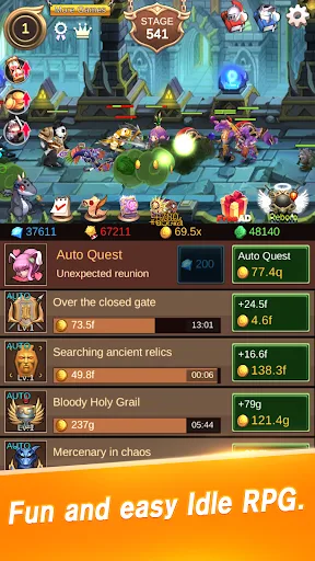 Rebirth Master - Idle RPG screenshot 4