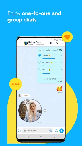 BiP - Messenger, Video Call screenshot 2