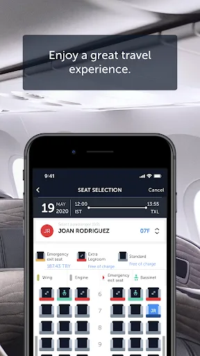 Turkish Airlines Flight Ticket screenshot 5