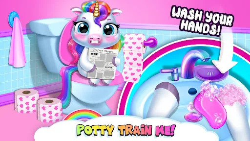 My Baby Unicorn - Pony Care screenshot 3