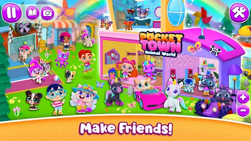 Pocket Town - Animal World screenshot 3