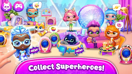 Power Girls - Fantastic Heroes screenshot 1