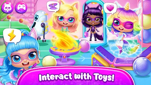 Power Girls - Fantastic Heroes screenshot 4