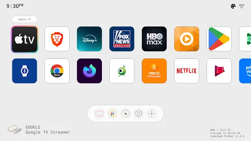 Sideload Folder: TV Launcher screenshot 1